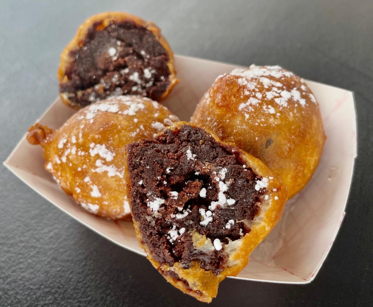 Fried Brownie Balls